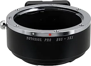 Fotodiox Pro Lens Mount Adapter - Canon EOS (EF / EF-S) Lens to Sony E-Mount Camera (APS-C & Full Frame Such as NEX-5 / NEX-7 / α7)