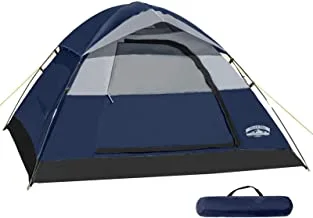 خيمة باسيفيك باس قبة عائلية لشخصين / 4/6 أشخاص مع ذبابة مطر قابلة للإزالة ، سهلة الإعداد للتخييم في الهواء الطلق