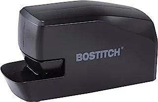 Bostitch Office ، دباسة كهربائية محمولة ، 20 ورقة ، تعمل بالتيار المتردد أو البطارية ، أسود (MDS20-BLK)