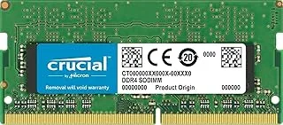 Crucial 16 جيجا بايت مفرد DDR4 2400 MT / s (PC4-19200) DR x8 SODIMM 260-Pin لأجهزة Mac - CT16G4S24AM