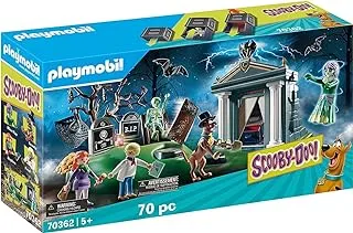 Playmobil Scooby-Doo! Adventure In The Cemetery Playset