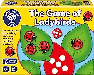 Orchard Toys The Game Of Ladybirds, Counting & Memory Educational Toys And Games, Perfect For Children Aged 3-7, Perfect For Preschoolers. Ideal Gift