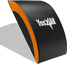 Yes4All Ab Exercise Mat/Abs Wedge with Tailbone Protector- Sit Up Pad - Abdominal & Core Trainer Mat for Full Range of Motion Ab Workouts