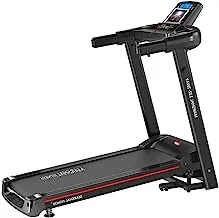 Marshal Fitness Compact Design Daily Fitness and Exercise Treadmill for Home Use- Fordable-MF-132-1 (Black)