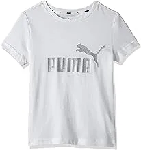 PUMA T-Shirt T-Shirt Ess+ Logo Heather Tee Girls