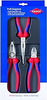 KNIPEX Tools - 3 Piece Multi-Component Combination, Long Nose, Diagonal Set (2011), One Size