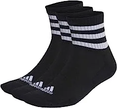 adidas Unisex Adults 3-Stripes Cushioned Crew Socks 3 Pairs Socks
