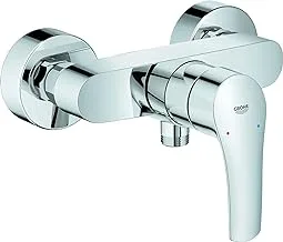 Grohe 33555003 Eurosmart Toilet, Bathroom bath basin mixer r Mixer, 1.2-Inch Size, Silver