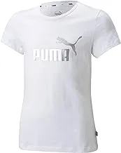 PUMA Girls ESS+ Logo Lifestyle Kids Shirts