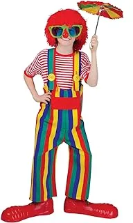 Striped Clown Overalls