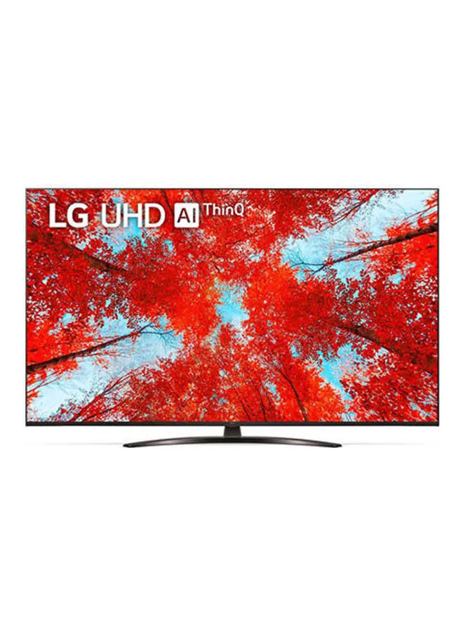 تلفزيون LG ThinQ الذكي من سلسلة UHD مقاس 55 بوصة بتقنية AI 55UQ91006LC باللون الأسود