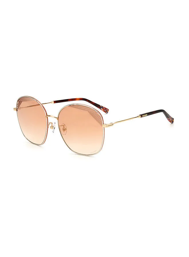 MISSONI Women's UV Protection Oval Sunglasses - Mis 0014/S Palladgol 59 - Lens Size 59 Mm