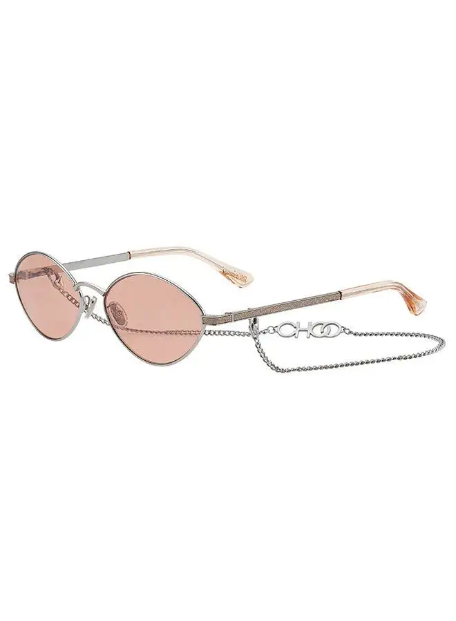 Jimmy Choo Women's UV Protection Asymmetrical Sunglasses - Sonny/S Peac Pall 58 - Lens Size 58 Mm