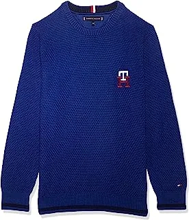Tommy Hilfiger Boy's Monogram Structure Pullovers
