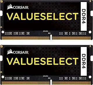 مجموعة الذاكرة غير المخزنة DDR4 من Corsair سعة 16 جيجابايت