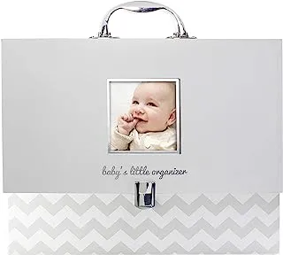Pearhead Baby Document Organizer - Briefcase File Keeper to Store Baby's Records, Makes Great Gift for New Parents or Addition to Baby Shower Registry 60092