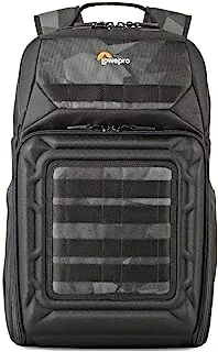 Lowepro LP37099 DroneGuard BP 250 - A Specialized Drone Backpack Providing Rugged Protection For Your DJI Mavic Pro/Mavic Pro Platinum - 15” Laptop and 10” Tablet - Black/Fractal - Large