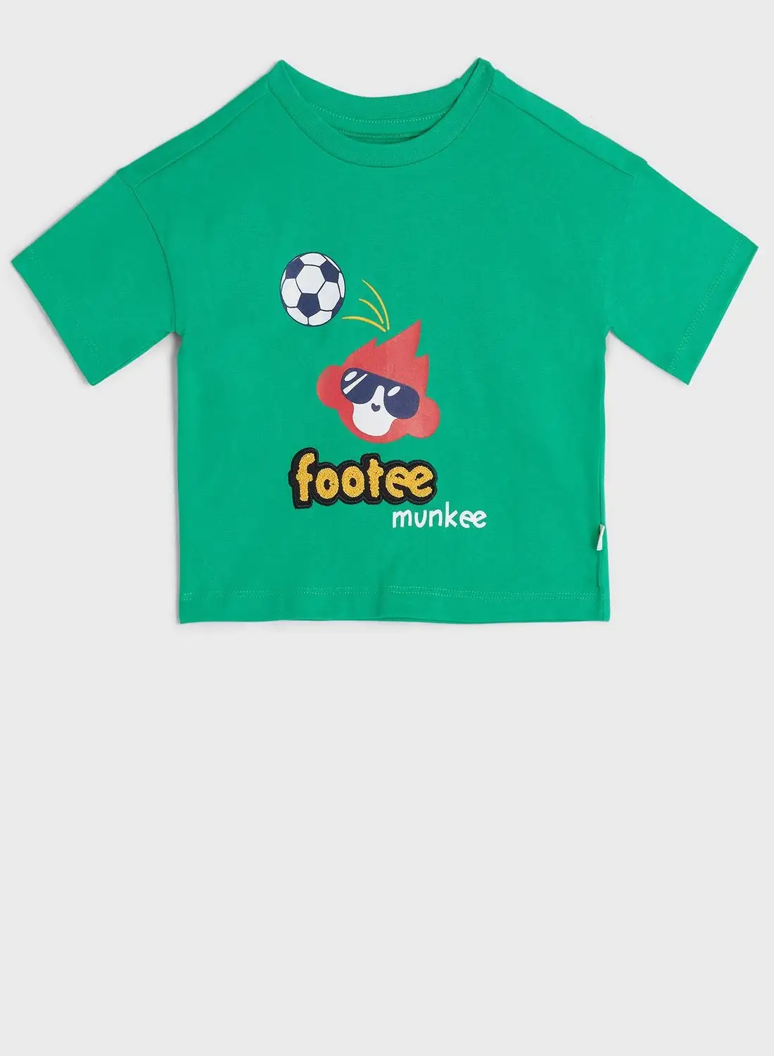 Cheekee Munkee Kids Logo Oversize T-Shirt