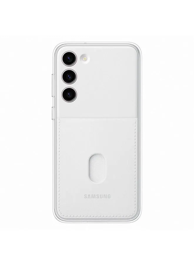 Samsung Galaxy S23 Plus Frame Case white