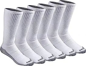 Dickies mens Multi-pack Dri-tech Moisture Control Boot-length Socks Casual Sock