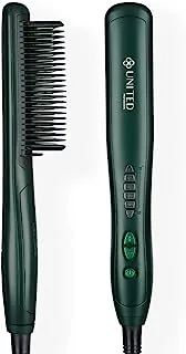 United Professional UN-182 Hair Straightener Brush, Green