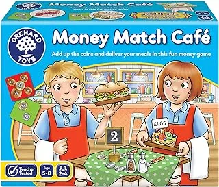 Orchard Toys Money Match Cafe Game, Multi-Colour, Board Game, 074