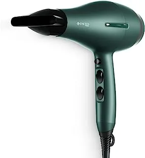 United Professional UN-K206 2200W Strong Power Hair Dryer Pro, Green
