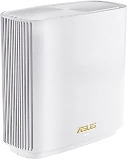 ASUS ZenWiFi XT9 AX7800 Tri-band WiFi 6 Mesh Router, 4G 5G Router Replacement, Covearge up to 5700 sq ft, Subscription-free Network Security, Advanced Parental Controls, 2.5G port - White 1 Pack