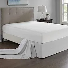 تنورة سرير ماديسون بارك Simple Fit ، 6 بوصة عرض × 236 بوصة طول + 26 بوصة عمق ، رمادي