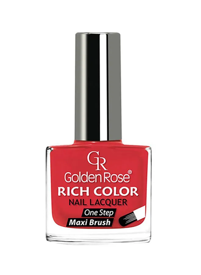 Golden Rose Rich Colour Nail Lacquer Red