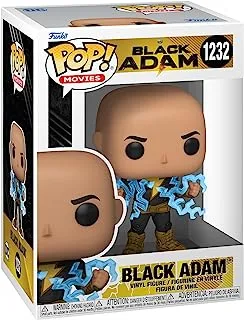 فانكو بوب! الأفلام: DC Black Adam - Black Adam w / Lightning w / Chase ، شخصية فينيل قابلة للجمع - 64189
