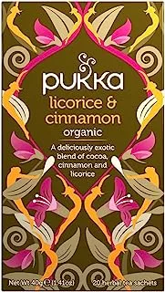 Pukka Licorice & Cinnamon Organic Tea, 40 gm