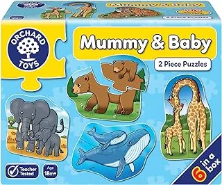 Orchard Toys Mummy And Baby Jigsaw Puzzle ، متعدد الألوان