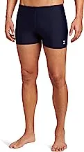 TYR mens Men's Tyreco Solid Square Leg Swimsuit Swim Briefs