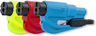 resqme 05.100.02.07.09 Blue, Red, Safety Yellow 3 Pack, 3 Pack