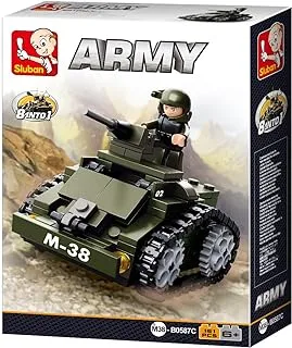 Sluban Army Series - Armoured Car Building Blocks 151Pcs