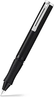 Sheaffer Pop Glossy Black Ballpoint Pen with Chrome Trim