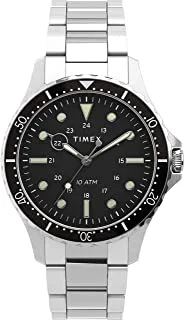 Timex Men's Navi XL 41mm Analog Quartz Stainless Steel 20 Casual Watch