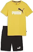 PUMA Tracksuits Boys Track Suit Yellow Sizzle Size 140