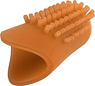 iKo Kids Finger Toothbrush - No Water, No Toothpaste, Use Up To 100 Times! (Orange)