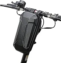 Joyzzz Scooter Storage Bag - Hard Shell EVA Waterproof Scooter Handlebar Bag, Electric Scooter Bag Front Hanging Bag for Electric Kick Scooters, Electric Balance Bikes and Folding Bike, One Size