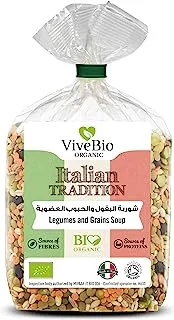 Vive Bio Organic Legumes and Grains Soup, 500 gm