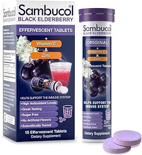 Sambucol Black Elderberry 15 Effervescent Tablets