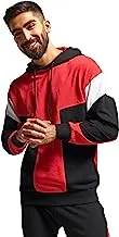 Iconic mens Long Sleeves Colourblock Hoodie Hooded Sweatshirt (pack of 1)