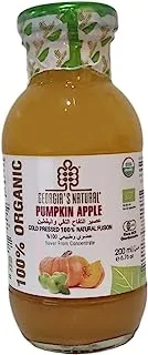 Georgia's Natural Organic Pumpkin Apple Juice, 200 ml