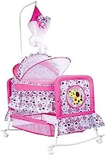 Babylove 27-708G Cradle with Mosquito Net, Pink