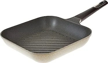 Neoflam Grill Pan, 28 cm Size, Beige