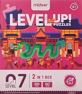 Mideer MD3109 2-In-1 Level 7 Geography Advanced Puzzles