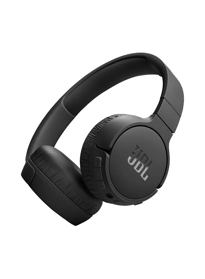 JBL Tune 670 Adaptive Noice Canceling Wireless On Ear Headphones Pure Bass Sound أسود
