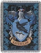 Harry Potter Woven Tapestry Throw Blanket, 48 x 60 Inches, Ravenclaw Crest